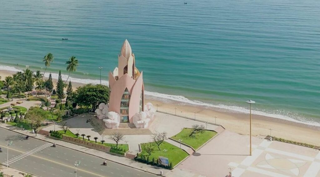 Plage de la ville de Nha Trang Au Vietnam