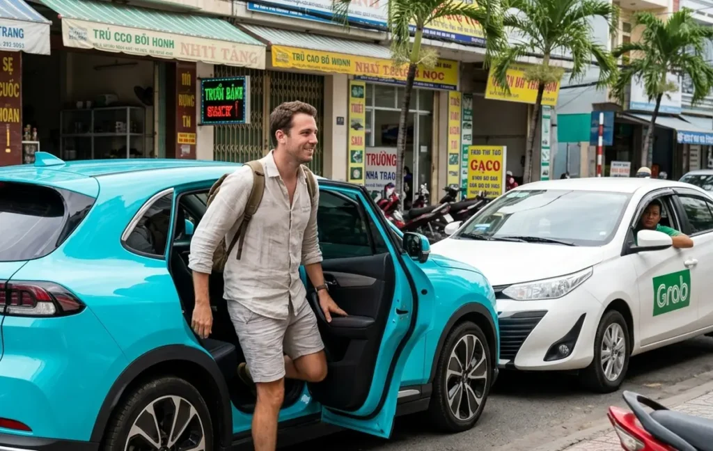 Grab ou GreenSM pour se déplacer à Nha Trang