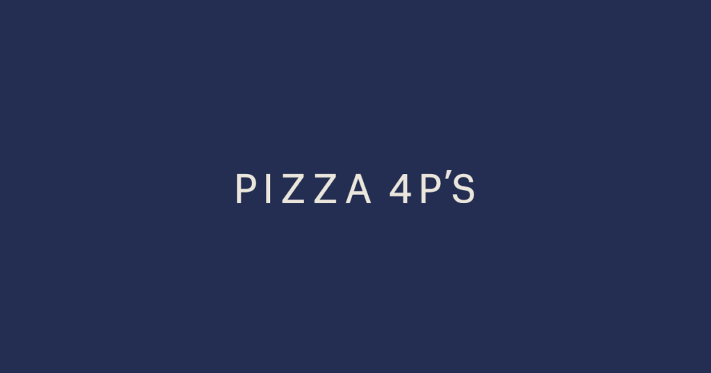 Pizza 4P’s Nha Trang